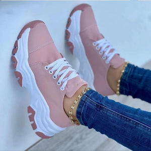 Lace-up Sneaker Outdoor Walking Shoes.