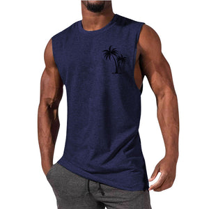 Beach Tank Tops - Fitness T-shirt