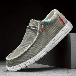 Men's Slip-on Canvas - Breathable Shoes.