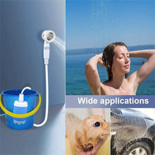 Load image into Gallery viewer, Outdoor Camping - Portable Electric Shower - Rechargeable Battery Powered For Hiking Traveling.