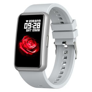 Bluetooth Smart Watch / Silicone Waterproof Blood Pressure Bracelet