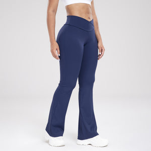 Side Pocket / Leisure Sports Bell-bottom Pants.