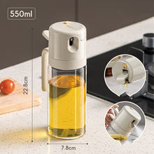 Load image into Gallery viewer, 2 In 1 Oil Sprayer Bottle-Oil Dispenser - Baking Oil Mister.