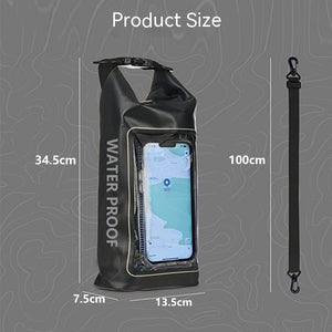 2L Outdoor - Crossbody Mobile Phone - PVC  Mesh Water-proof Bag.