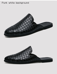 Men's  Closed Toe Half Slippers.