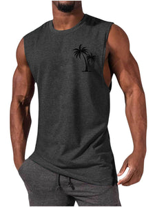 Beach Tank Tops - Fitness T-shirt