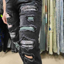 Load image into Gallery viewer, Street brand-fashion jeans.