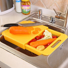 Load image into Gallery viewer, Multifunction Kitchen Chopping Blocks- Sinks Drain