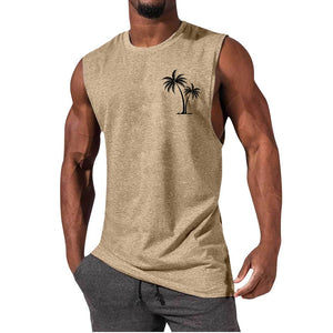 Beach Tank Tops - Fitness T-shirt