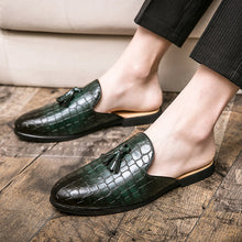 Load image into Gallery viewer, Men&#39;s Fashion  Slip-on Tassel  Leather Shoes.