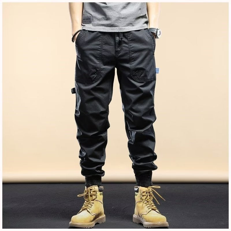 Casual Loose Ankle-tied Jogger Pants