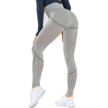 Load image into Gallery viewer, High waist yoga-knitted pants.