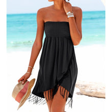 Load image into Gallery viewer, Tasseled - summer beach dress.