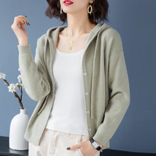 Load image into Gallery viewer, Fashion sweater-short jacket-outer wear.