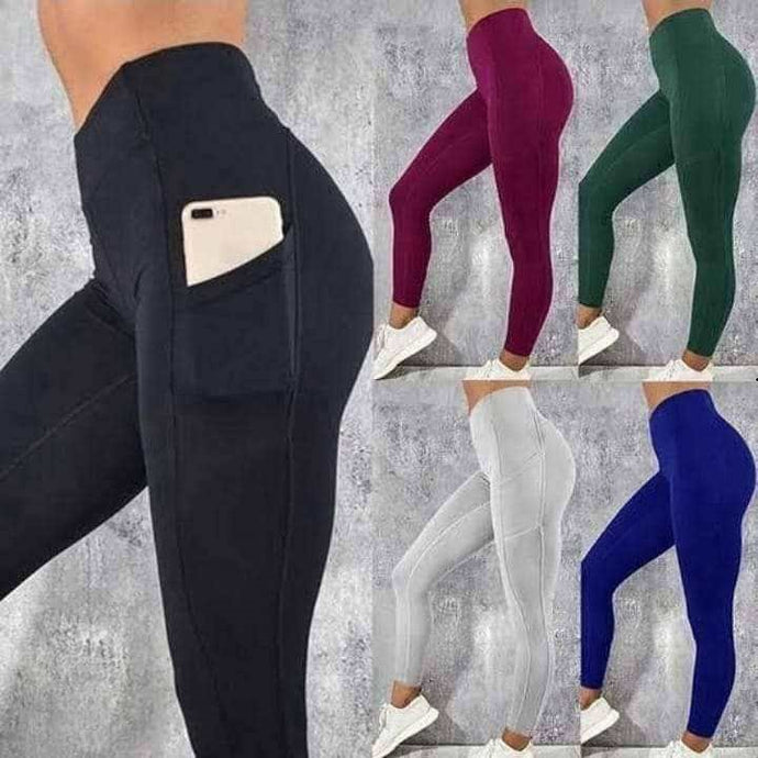 Sports-High Waist Leggings.