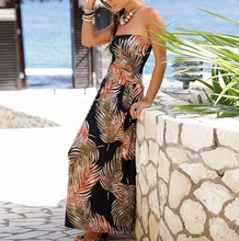 Load image into Gallery viewer, Sleeveless-Strapless Loose Long Dress.