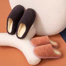 Load image into Gallery viewer, Indoor-Thick soled-Non slip-Warmth Thick Plush slippers.