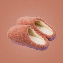 Load image into Gallery viewer, Indoor-Thick soled-Non slip-Warmth Thick Plush slippers.