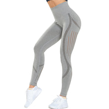 Load image into Gallery viewer, High waist yoga-knitted pants.