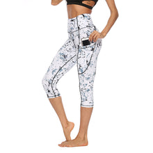 Load image into Gallery viewer, Marble Digital Print - Yoga Pants.