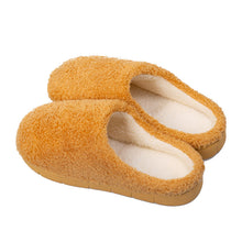 Load image into Gallery viewer, Indoor-Thick soled-Non slip-Warmth Thick Plush slippers.