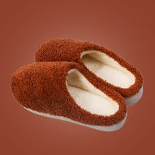 Load image into Gallery viewer, Indoor-Thick soled-Non slip-Warmth Thick Plush slippers.